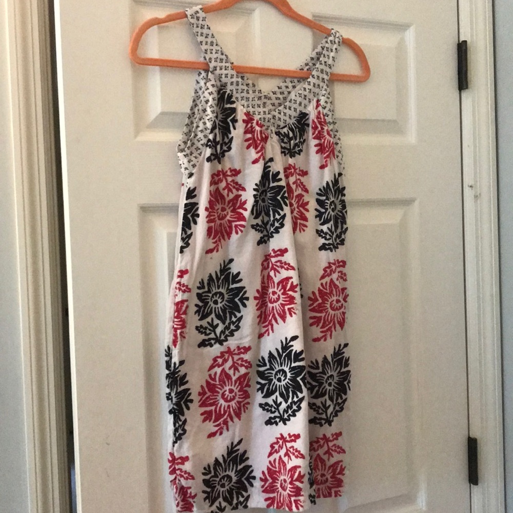 V-Neck Floral Summer Dress